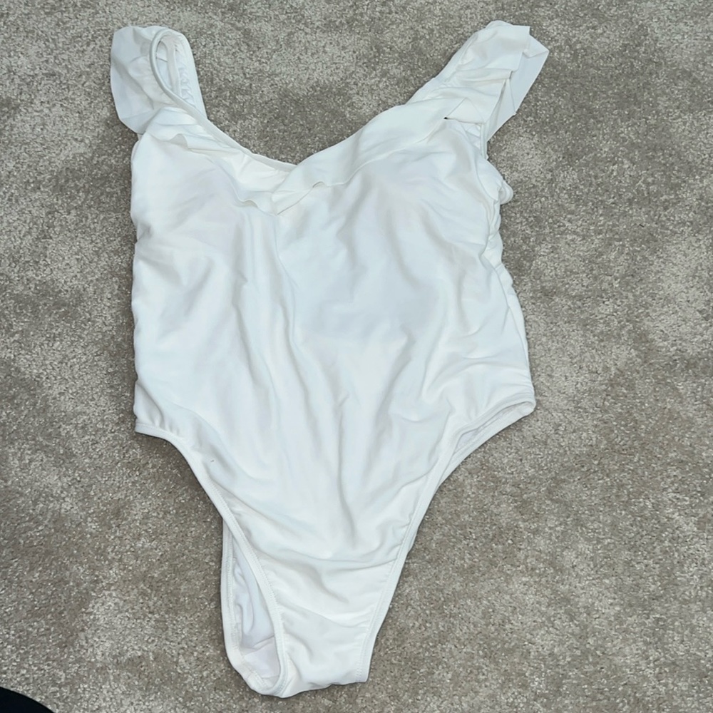 Shade and Shore White One Piece